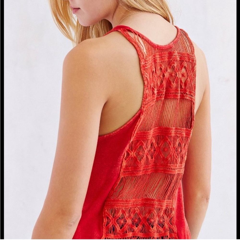 Urban Outfitters Basil & Lola Red Rank